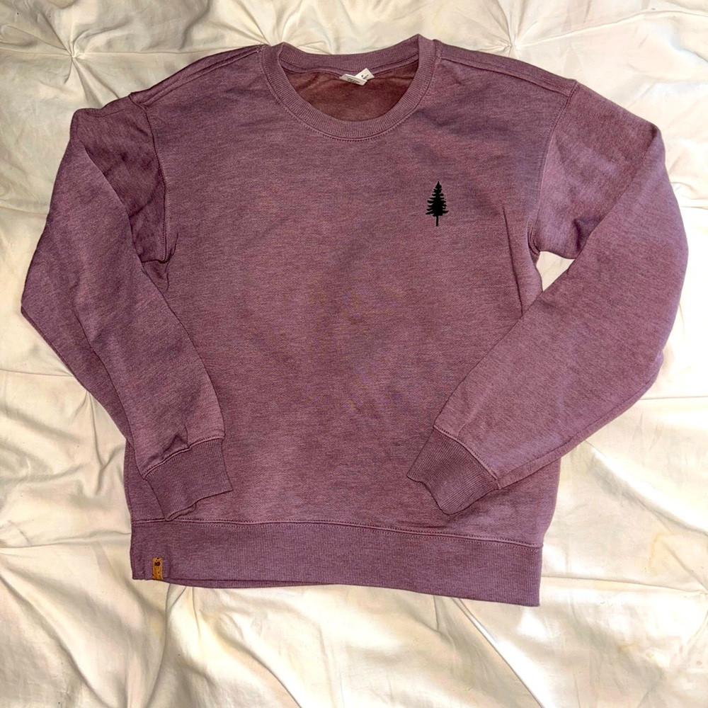 Tentree Maroon Crewneck | Cozy | Small
